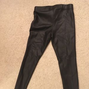 Express Leather Leggings
